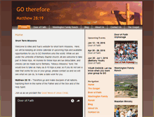 Tablet Screenshot of go-therefore.com